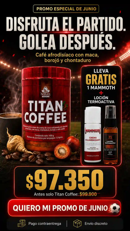 TITAN COFFEE® Vamos! Aumenta tu Potencia de Manera Natural 💪
