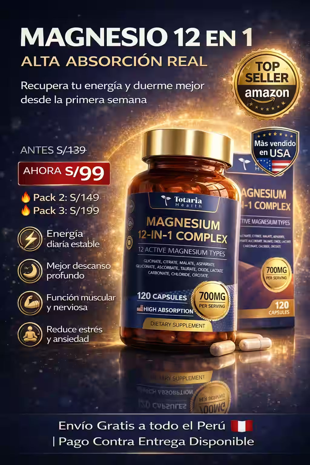 Magnesio 12 - in - 1 complex